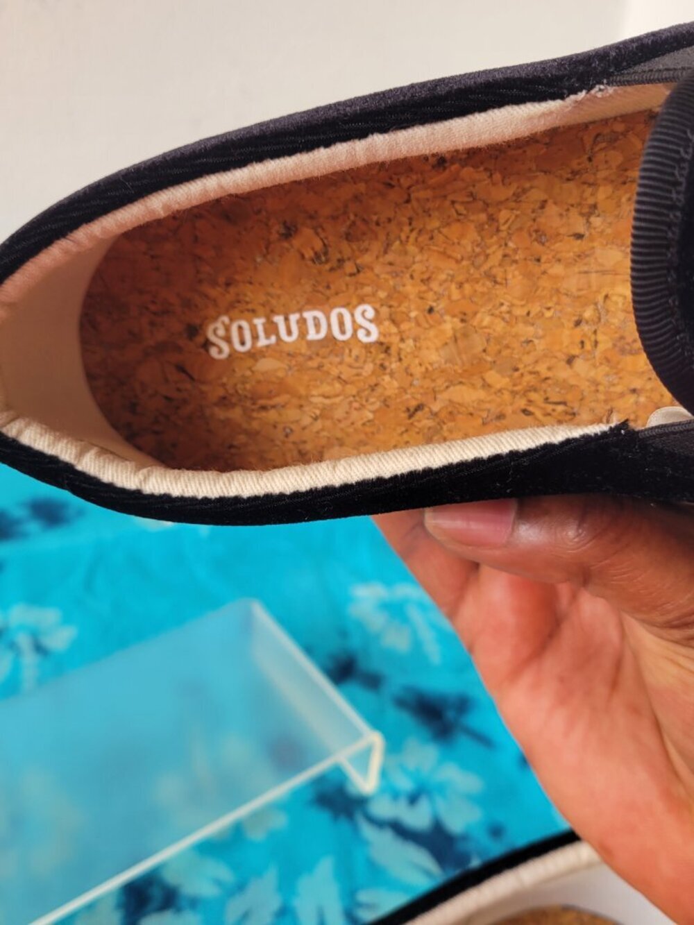 Soludos Velvet Show Pony Sneakers Women’s 9 Black Slip On Embroidered Horse - Picture 9 of 14